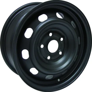 RTX Wheels – Steel Wheel – Black – 15″x6.5″ 45mm – All weather Wheels – X45160